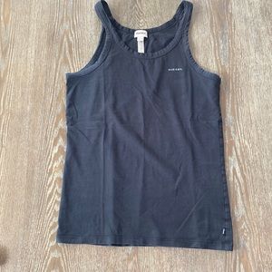 Mens Diesel Tank Top - Black Size M